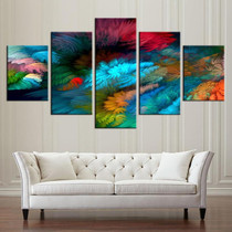 Posters And Prints 5 Piece Painting Wall Art Multicolor Canvas Painting Wall Pictures Living Room