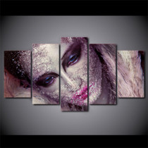 5 Piece Canvas Art HD Print Home Decor Makeup Paintings Living Room Wall Poster Picture