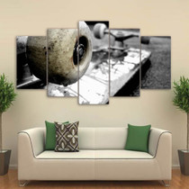5 Piece Canvas Art HD Printed Skateboard Entertainment Painting Classical Wall Pictures Living Room