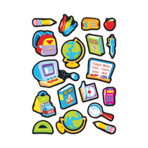 School's In, Apple scent Scratch 'n Sniff Stinky Stickers® – Mixed Shapes