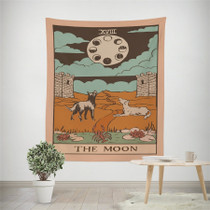 The Moon Wheel Tarot Tapestry