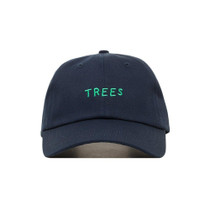 Embroidered Trees Dad Hat - Baseball Cap / Baseball Hat