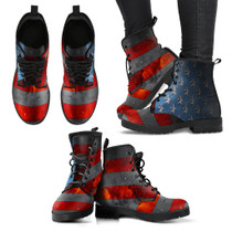 American Space Flag Women's Leather Boots