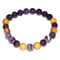 Palo Santo Amethyst Bracelet