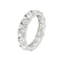 Silver Tone Trillion Fashionista Ring (size: 06) (pack of 1 EA)