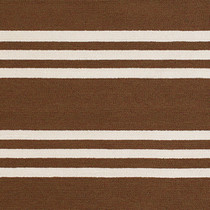 Signature Parallel Chocolate Indoor & Outdoor Area Rug