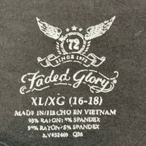 Faded Glory Shirt Sleeve Shirt