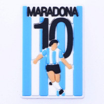 Diego Maradona 10 Argentina Soccer Sports Croc Charm