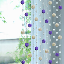 1PC Bead Crystal Glass Curtain Living Room