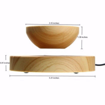 MAGNETIC LEVITATING FLOATING PLANT POT