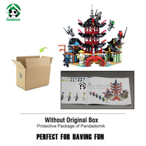 Ninja Temple Building Blocks Set