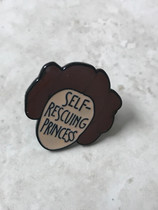 Selfrescuing princess Pin wholesale Enamel Pin