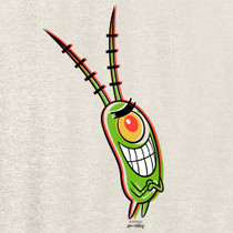 Plankton Schemer Tri-Blend Raglan Hoodie