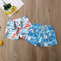 Tropical Beach Swim Trunks