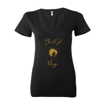 Women's Deep V-Neck Jersey Tee