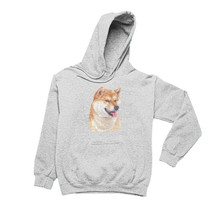Watercolor Shiba Hoodie