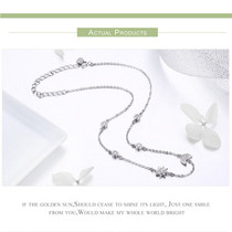 Women's 925 Sterling Silver Sparkling Moon and Star Exquisite Pendant Necklaces