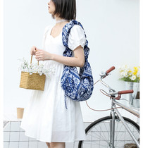 Fabric Paisley Pattern Printing Hobo Bag Female Teenager Youth Bohemian Boho Gypsy Hippie
