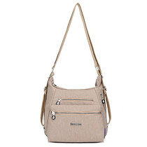 Luxury Women Messenger Bag Top-handle Nylon Shoulder Bag
