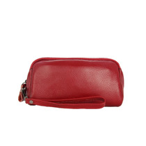 Genuine Leather Female Day Clutches Fashion Shell Women Long Wallets Clutch Bag