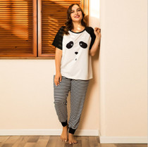 Women's Home Clothes Pajamas Sets 2 Piece Suit Sleepwear Cotton Pajamas Ladies