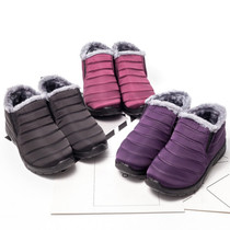 Snow Boots Women Shoes Warm Plush Fur Ankle Boots Winter Female