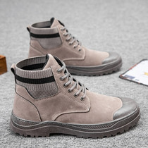 England Boots Men's Autumn New Ankle High-top Lace-up Timberland Boots for Men Platform Shoes Fashion Sneakers Men High Quality