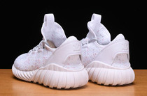 Tubular Doom Sock White Grey Burgundy Shoes Sneakers