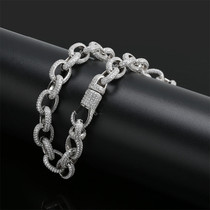 Cuban Chain Gold Rapper Necklaces Men Hip Hop Jewelry