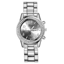 Reloj mujer silver watch for woman fashion rhinestone women Quartz luxury wristwatch ladies watch women watch relogio feminino