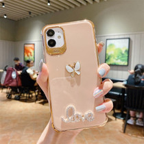 Luxury Electroplate Butterfly Pattern Design Case For iPhone