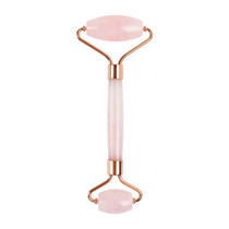 Rose Quartz Roller Slimming Face Massager Lifting Tool Natural Jade Facial Massage Roller Stone Skin Massage Beauty Care Set Box