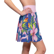 Women's Tropical Flamingo Skirt