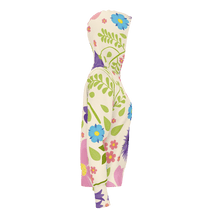 Flamingo Life Flower Hoodie Womens