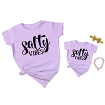 Salty Vibes Shirt Lavender Mommy And Me