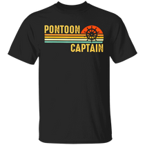 Pontoon Captain Shirt Funny Pontoon Boat Captain T-Shirt For Women Men Gift