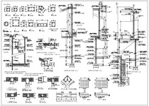 Concrete details autocad dwg files