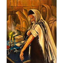 Western Wall Israel Kotel On Art Canvas