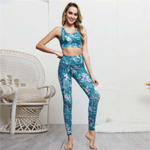 Women Seamless yoga set Fitness Sports Suits GYM Cloth Yoga Sleeveless