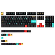 MechZone 126 Keys Metropolis Keycap Set Cherry Profile Sublimation PBT Keycaps for 60/87/104/108 Keys Mechanical Keyboards