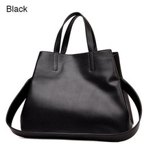 Real Leather Tote Bag Women Genuine Leather Handbags Designer High Quality Shoulder Bags Handbags Women Famous Brand Big Captain