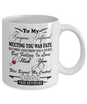 To My Gorgeous Girlfriend Mug - Love Your Boyfriend