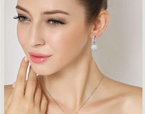 Ice Flower Earrings