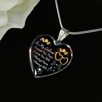 To my girlfriend: Gift Ideas for girlfriend, girlfriend necklace, to my girlfriend necklace, beautiful girlfriend necklace, best gifts for girlfriend, birthday gifts for girlfriend, boyfriend and girlfriend necklace 949fHsn