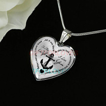 To my wife: Gift Ideas for wife, beautiful wife necklace, wife necklace, to my wife necklace, best gifts for wife, birthday gifts for wife, husband and wife necklace 930fwbn