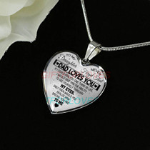 To my daughter: Gift Ideas for daughter, daughter necklace, to my daughter necklace, best gifts for daughter, birthday gifts for daughter, father and daughter necklace, daughter necklace from parents, 872fdbn