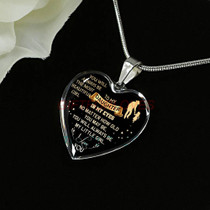 To my daughter: Gift Ideas for daughter, daughter necklace, to my daughter necklace, best gifts for daughter, birthday gifts for daughter, father and daughter necklace, daughter necklace from parents, 846fdgn