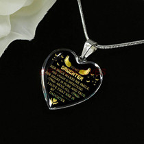 To my daughter: Gift Ideas for daughter, daughter necklace, to my daughter necklace, best gifts for daughter, birthday gifts for daughter, father and daughter necklace, daughter necklace from parents, 832fdgn