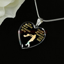 To my daughter: Gift Ideas for daughter, daughter necklace, to my daughter necklace, best gifts for daughter, birthday gifts for daughter, father and daughter necklace, daughter necklace from parents, 803fdgn