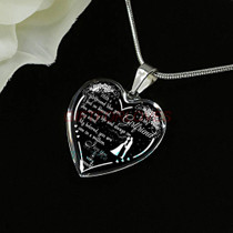 To my girlfriend: Gift Ideas for girlfriend, girlfriend necklace, to my girlfriend necklace, beautiful girlfriend necklace, best gifts for girlfriend, birthday gifts for girlfriend, boyfriend and girlfriend necklace 782fHsn
